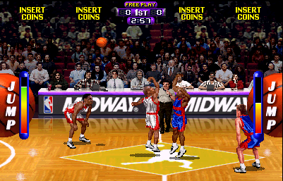 Gameplay of NBA Hangtime