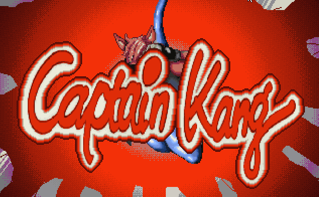 Title screen of Captain Kang