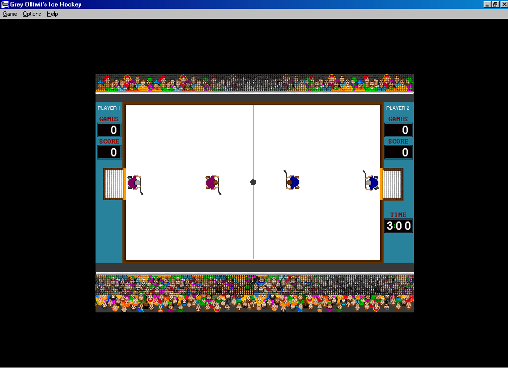 Gameplay of Mini Ice Hockey