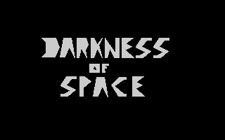 Title screen of Darkness of Space