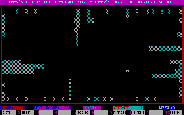 Gameplay of Tommy's Icicles