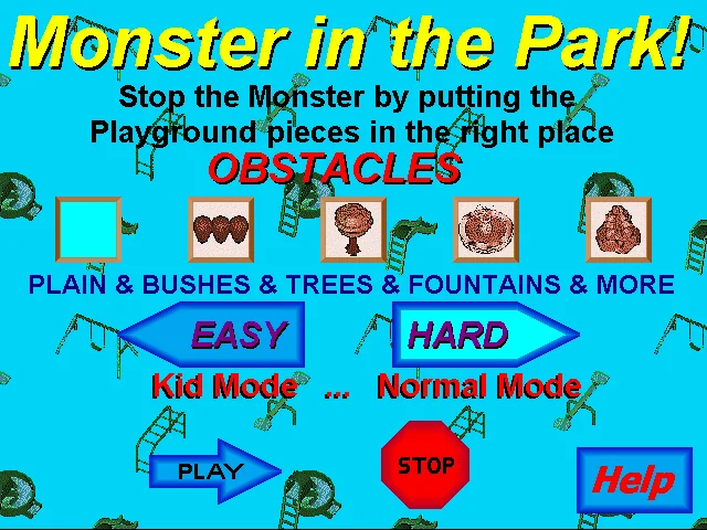 Box front of Monster in the Park