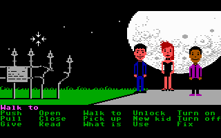 Gameplay of Maniac Mansion