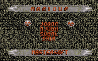 Title screen of Marioup