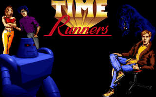 Title screen of Time Runners