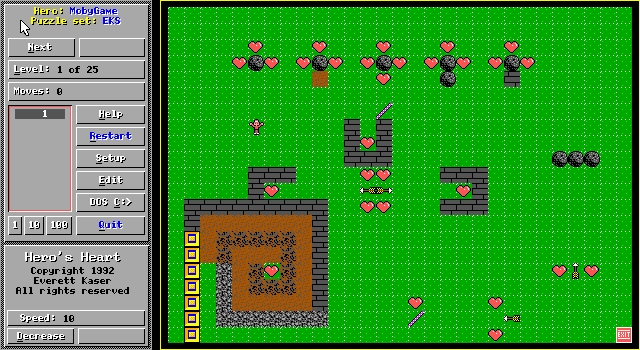 Gameplay of Hero's Heart