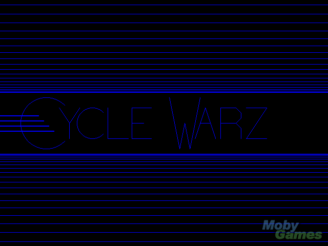 Title screen of Cycle Warz