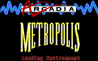 Title screen of Metropolis