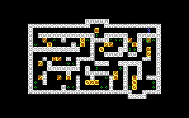 Title screen of Pusher
