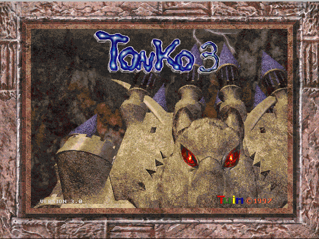 Title screen of Tonko 3
