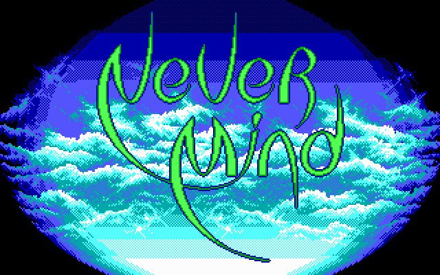 Title screen of Never Mind