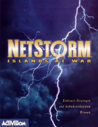 Box front of NetStorm: Islands At War