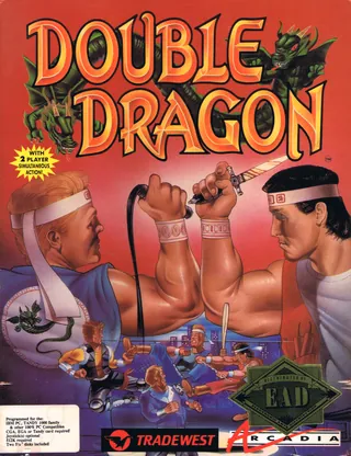 Box front of Double Dragon, United States
