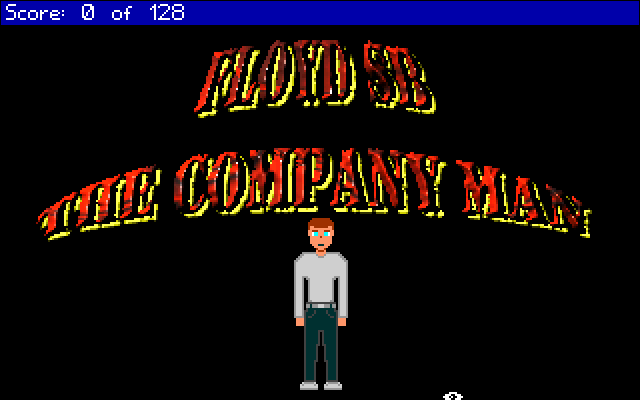 Title screen of Floyd SB the Company Man