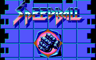 Title screen of Speedball