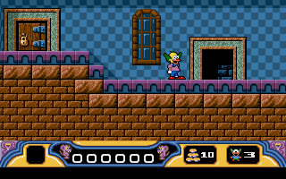 Gameplay of Krusty's Fun House