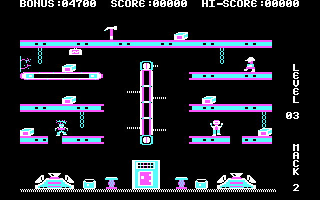 Gameplay of Hard Hat Mack