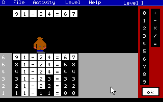 Gameplay of Math Blaster Mystery