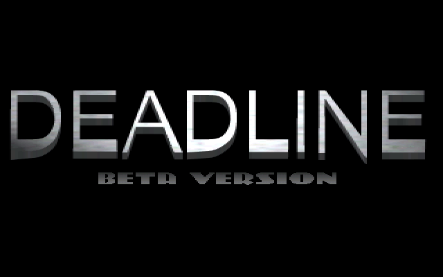 Title screen of Deadline (1993)