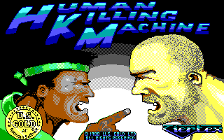 Title screen of Human Killing Machine