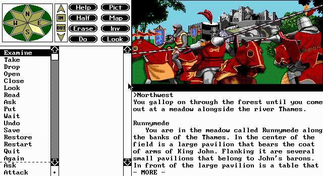 Gameplay of Timequest