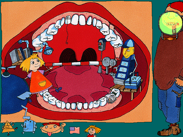 Gameplay of Millie Meter's Nutrition Adventure