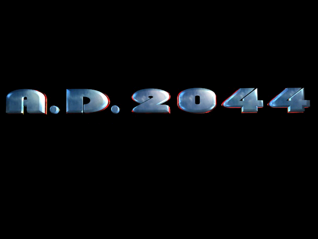Title screen of A.D. 2044
