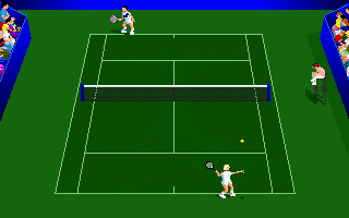 Gameplay of Center Court Tennis