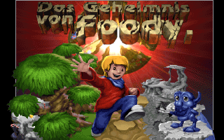 Title screen of The Secret of Foody