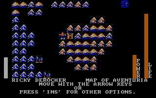 Gameplay of Adventure Construction Set