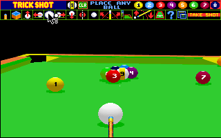 Gameplay of Archer Maclean's Pool