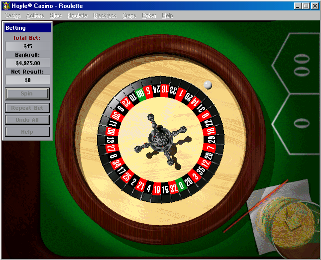 Gameplay of Hoyle Casino