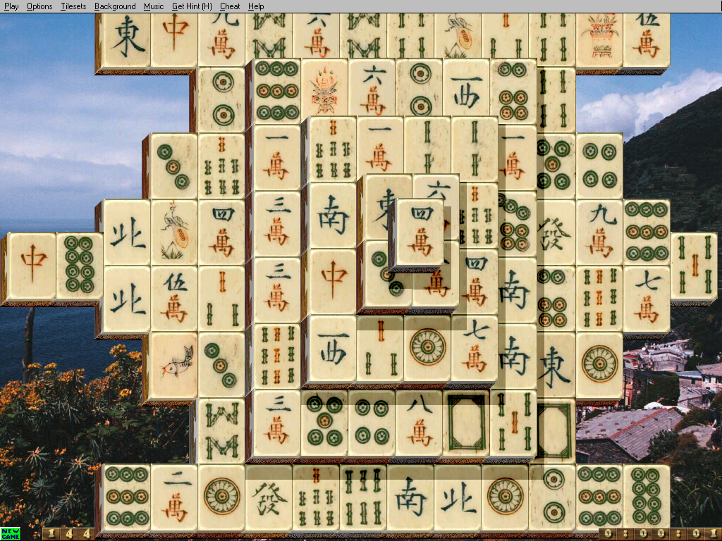Gameplay of Moraff's Morejongg