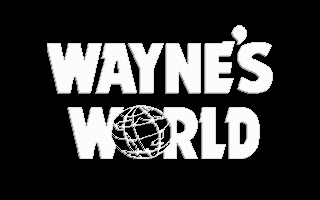 Title screen of Wayne's World