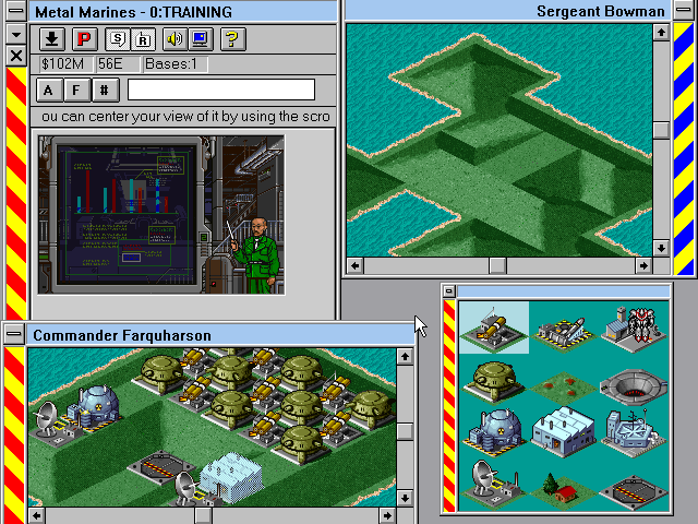 Gameplay of Metal Marines