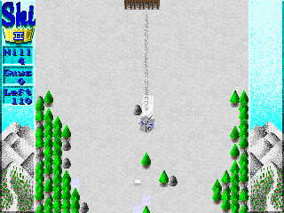 Gameplay of Ski King 2