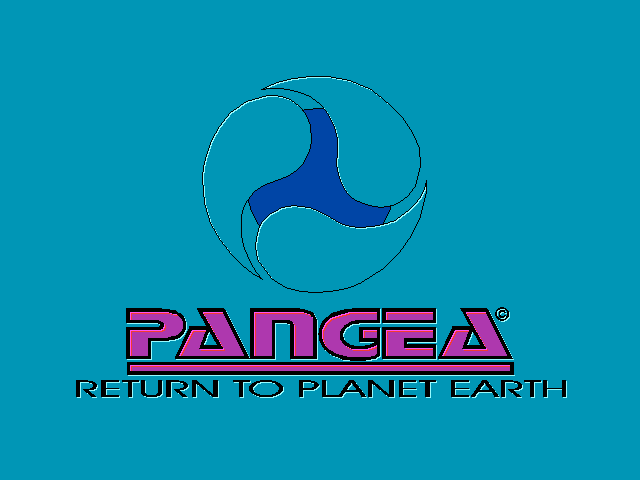 Title screen of Pangea: Return to Planet Earth