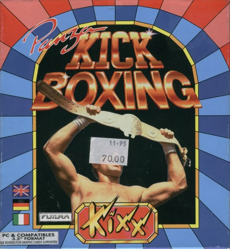Box front of Panza Kick Boxing