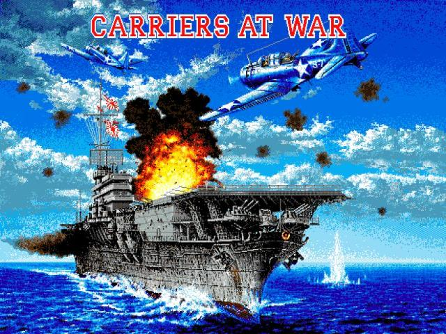 Title screen of Carriers at War