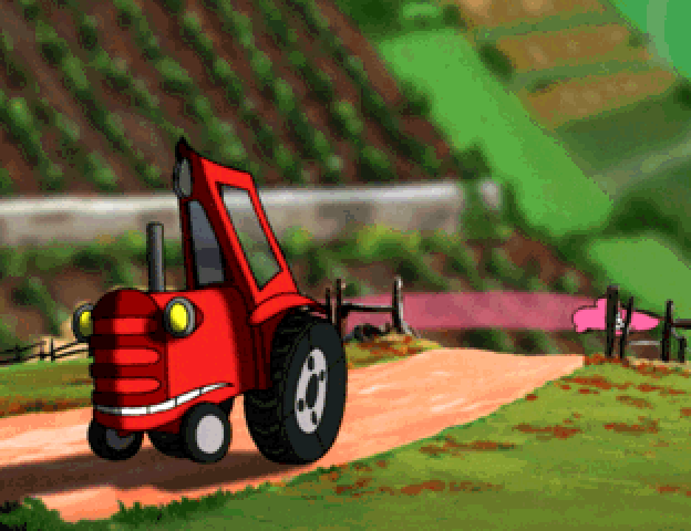 Gameplay of Ahlgrens Bilspelet