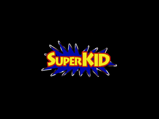 Title screen of Super Kid