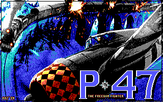 Title screen of P47 Thunderbolt