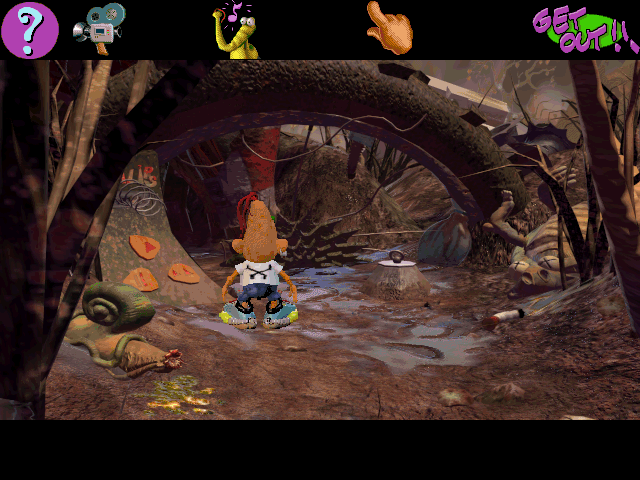 Gameplay of Down in the Dumps