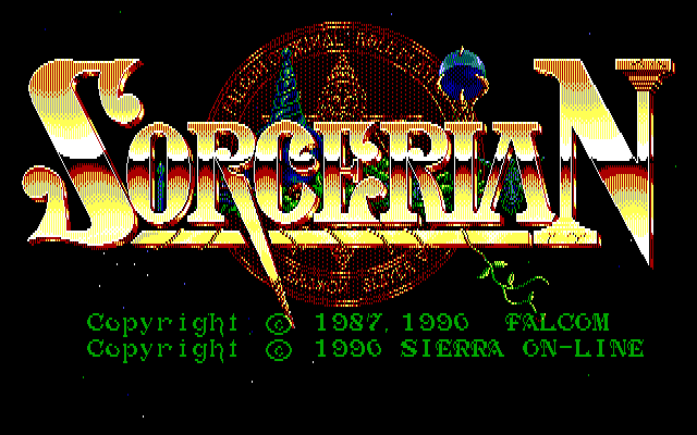 Title screen of Sorcerian