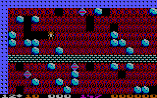 Gameplay of Boulder Dash