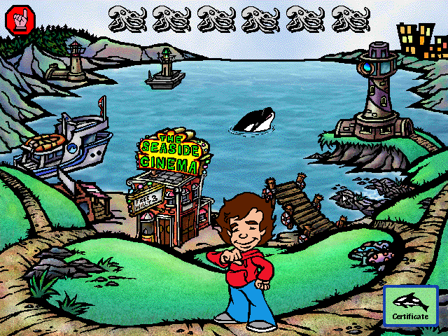 Gameplay of Free Willy Activity Center