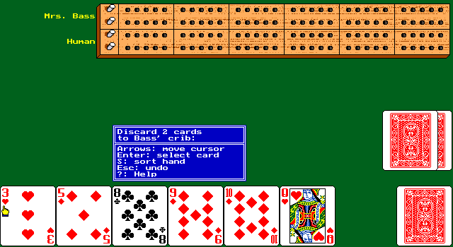 Gameplay of The Games People Play: Gin ∙ Cribbage ∙ Checkers ∙ Backgammon