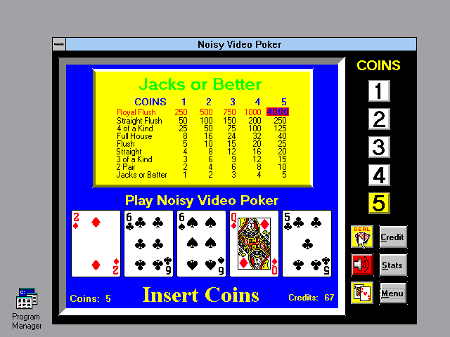 Gameplay of Noisy Video Poker and Blackjack