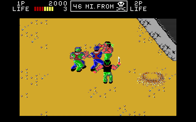 Gameplay of Ikari III: The Rescue