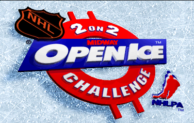 Title screen of NHL Open Ice: 2 on 2 Challenge